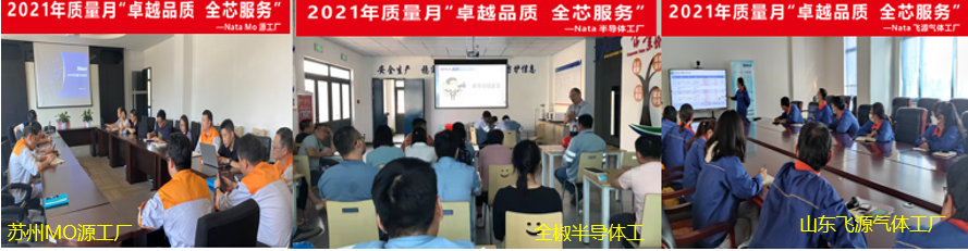 南大光電2021年第二屆質(zhì)量月活動(dòng) 圓滿收官(圖4) 南大光電2021年第二屆質(zhì)量月活動(dòng) 圓滿收官(圖4)